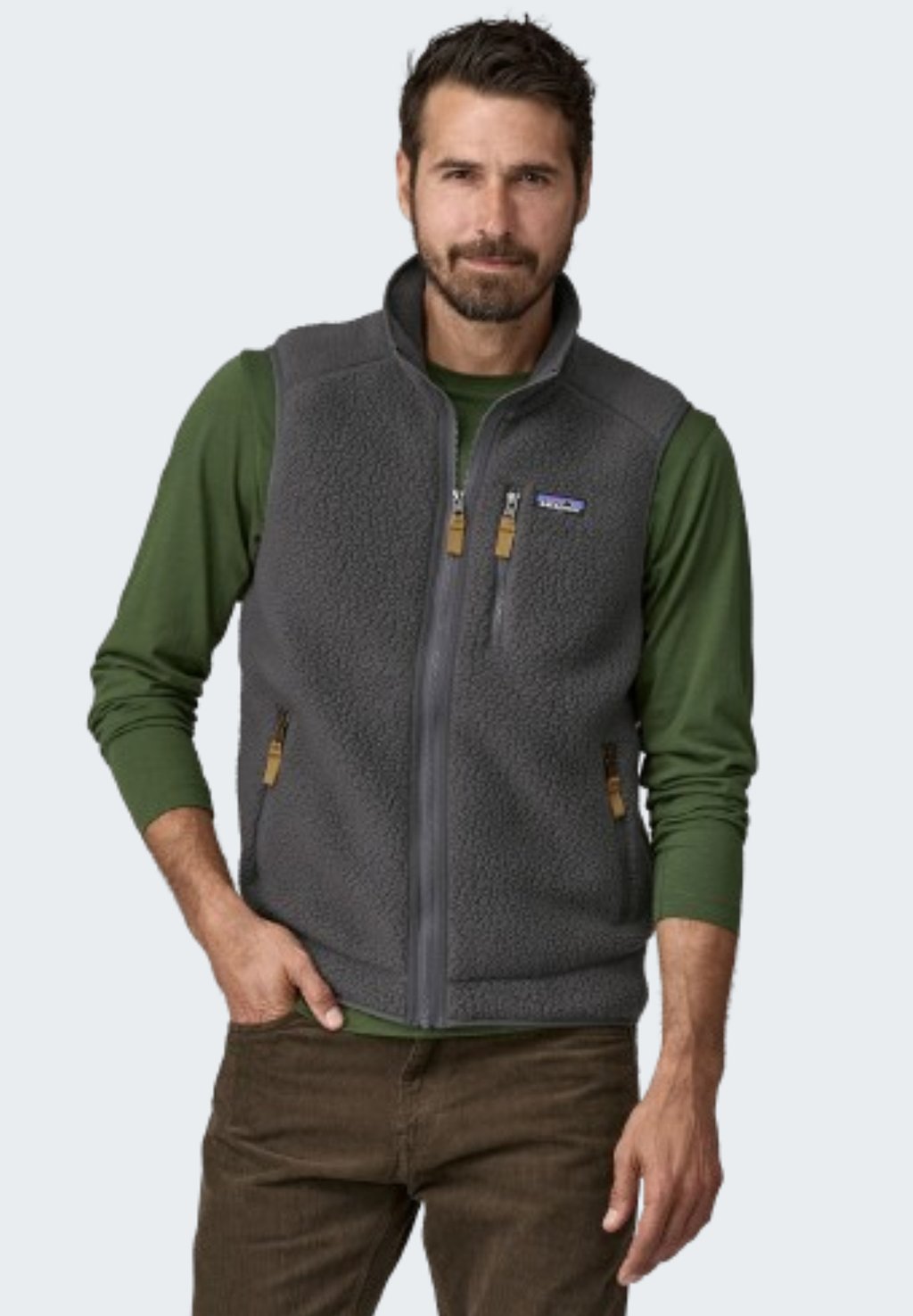

Жилет RETRO PILE Patagonia, серый