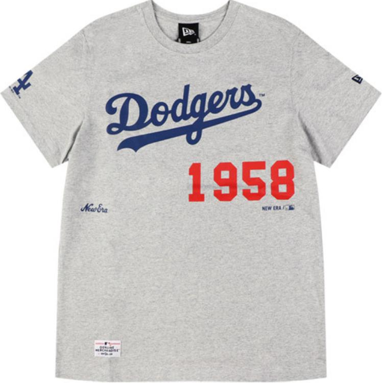 

Футболка Unisex SS22 Light Gray New Era, светло-серый