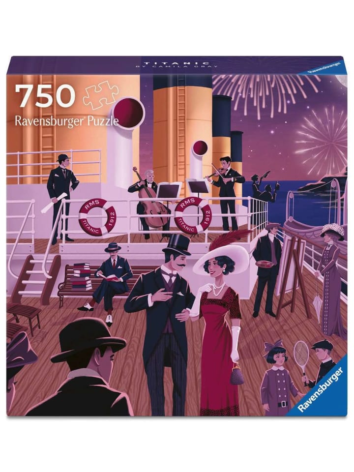 

Цветной пазл Ravensburger "Титаник" из 750 деталей