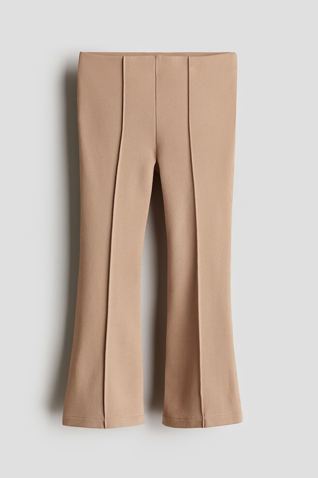 

Расклешенные леггинсы Ponte Di Roma H&M, бежевый
