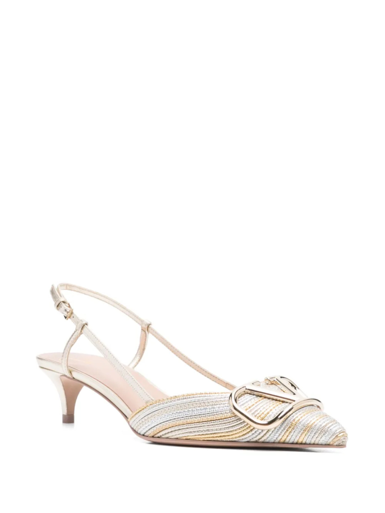 Туфли-лодочки VLogo Signature 40 мм с бляшкой Valentino Garavani — фото 2