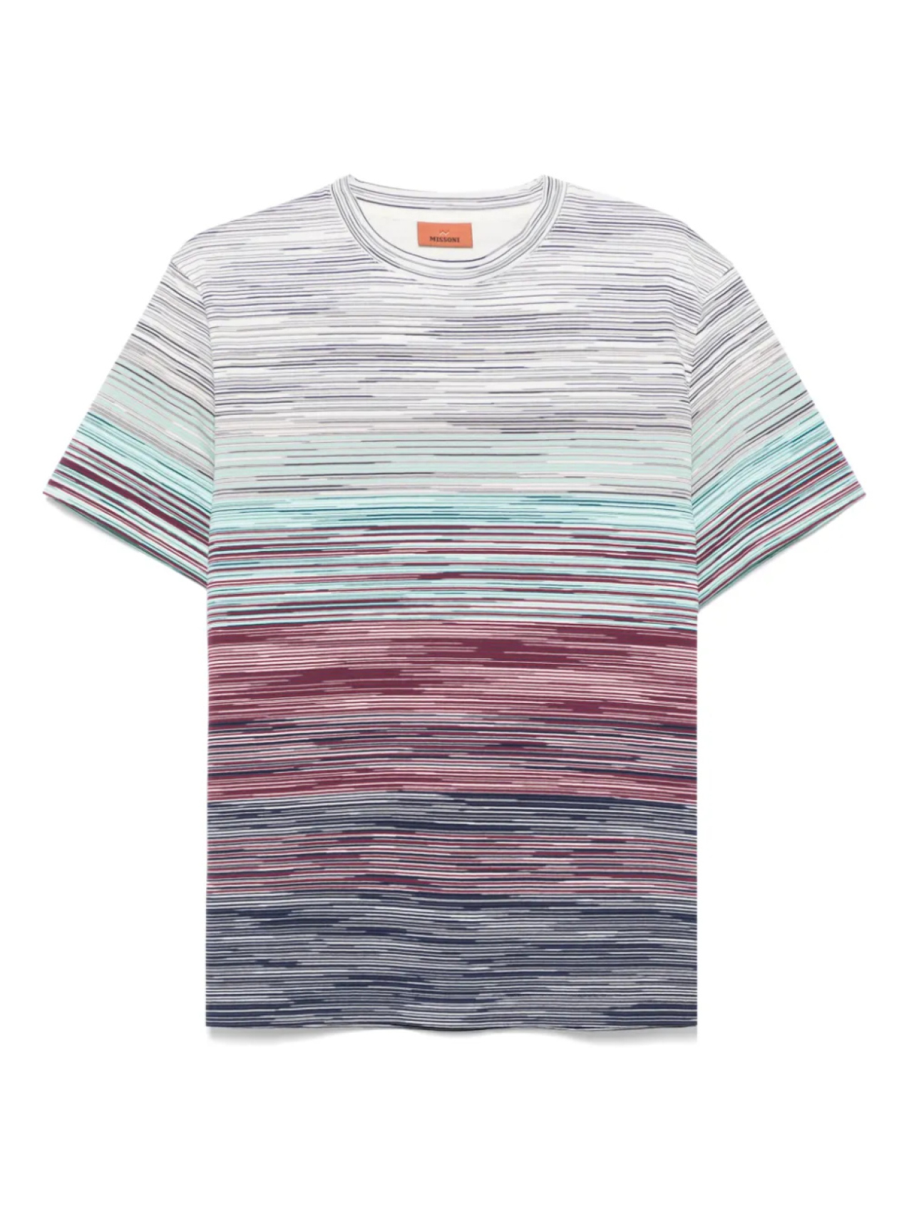 

Missoni футболка в полоску, синий