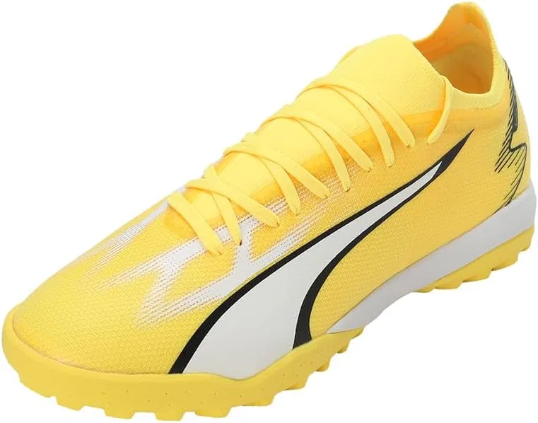 Спортивные кроссовки PUMA Ultra Match TT унисекс, Yellow Black Yellow Blaze Puma White Puma Black
