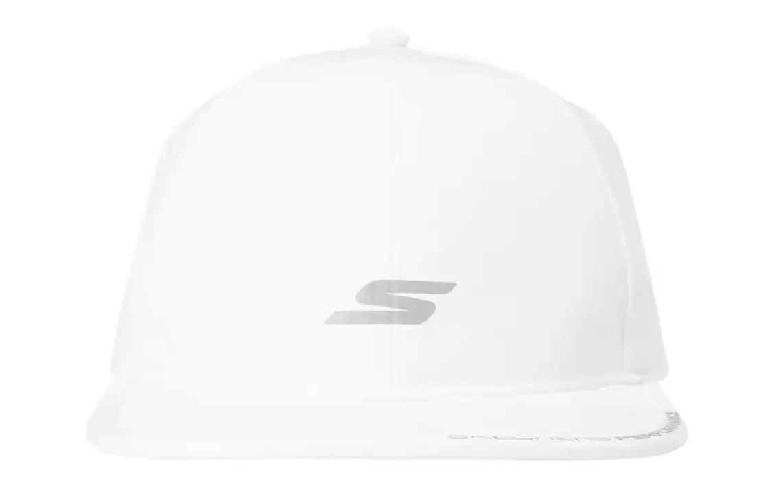 

Хлопковая Полиэстеровая Бейсболка Унисекс Белая Skechers