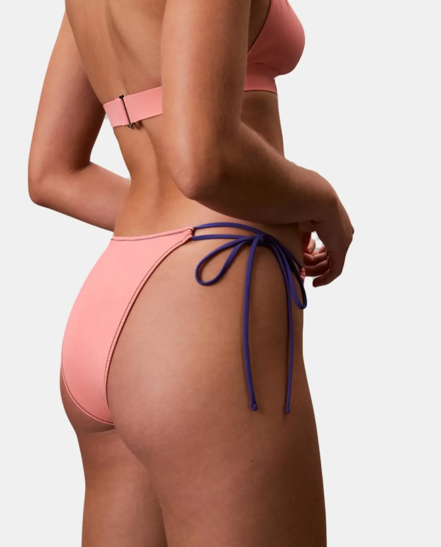 Нижняя часть бикини с завязкой Calvin Klein, розовый — фото 4