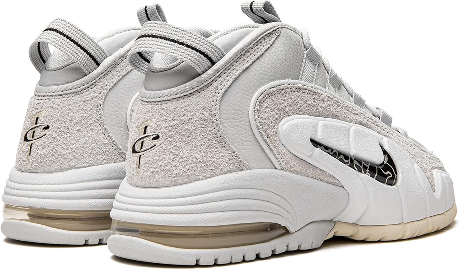 Кроссовки Nike Air Max Penny: белые, королевские синие, черные — фото 3