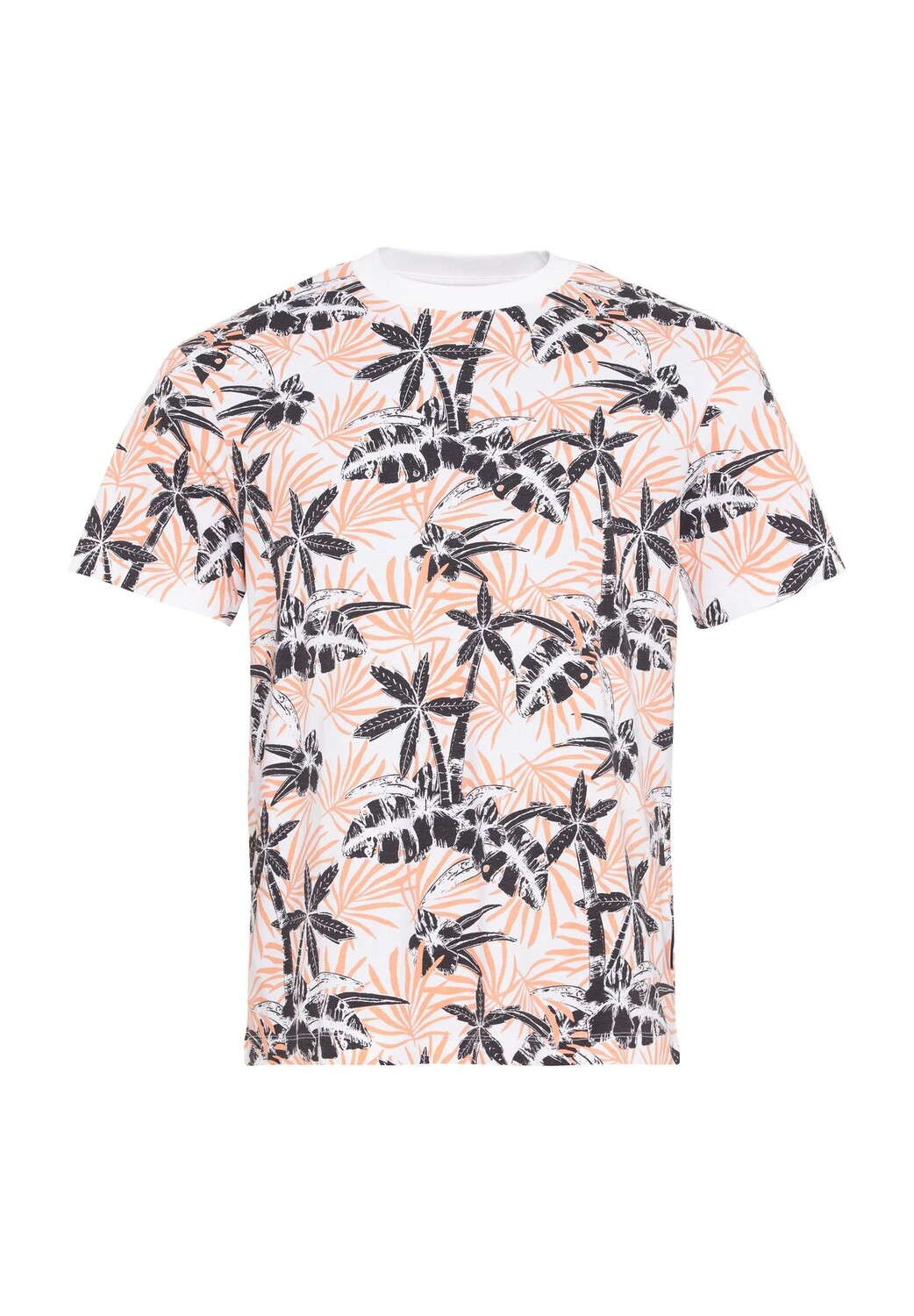 

Футболка, хлопок, мужская DENIM TOM TAILOR, цвет 35503 Coral Grey