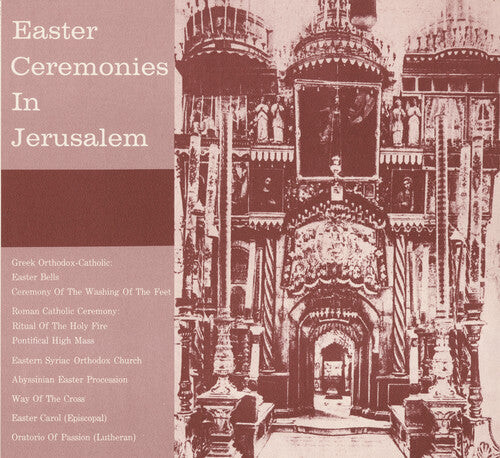 

CD диск Easter in Jerusalem / Various: Easter in Jerusalem / Various
