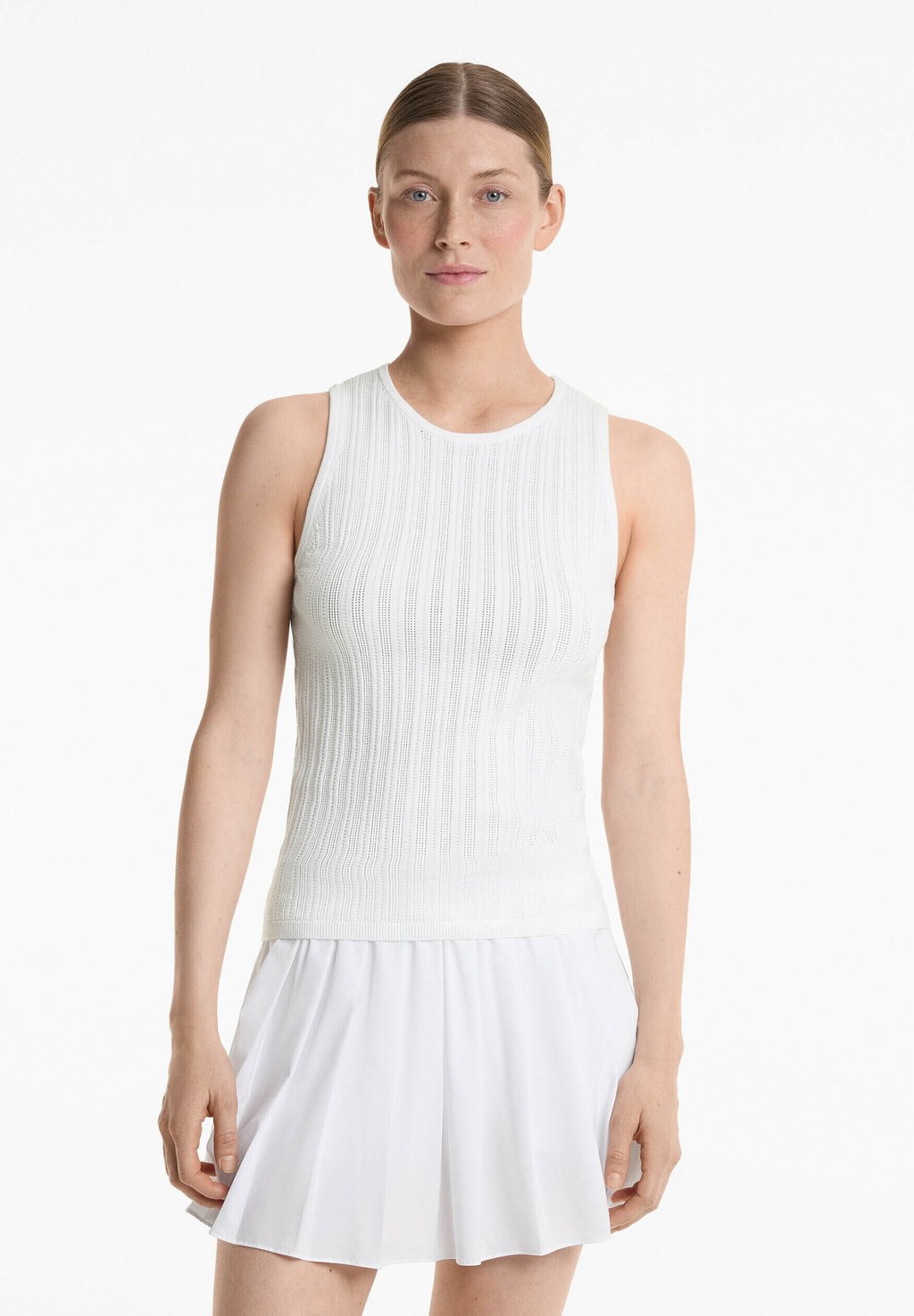 

Топ POINTELLE KNIT OYSHO, белый