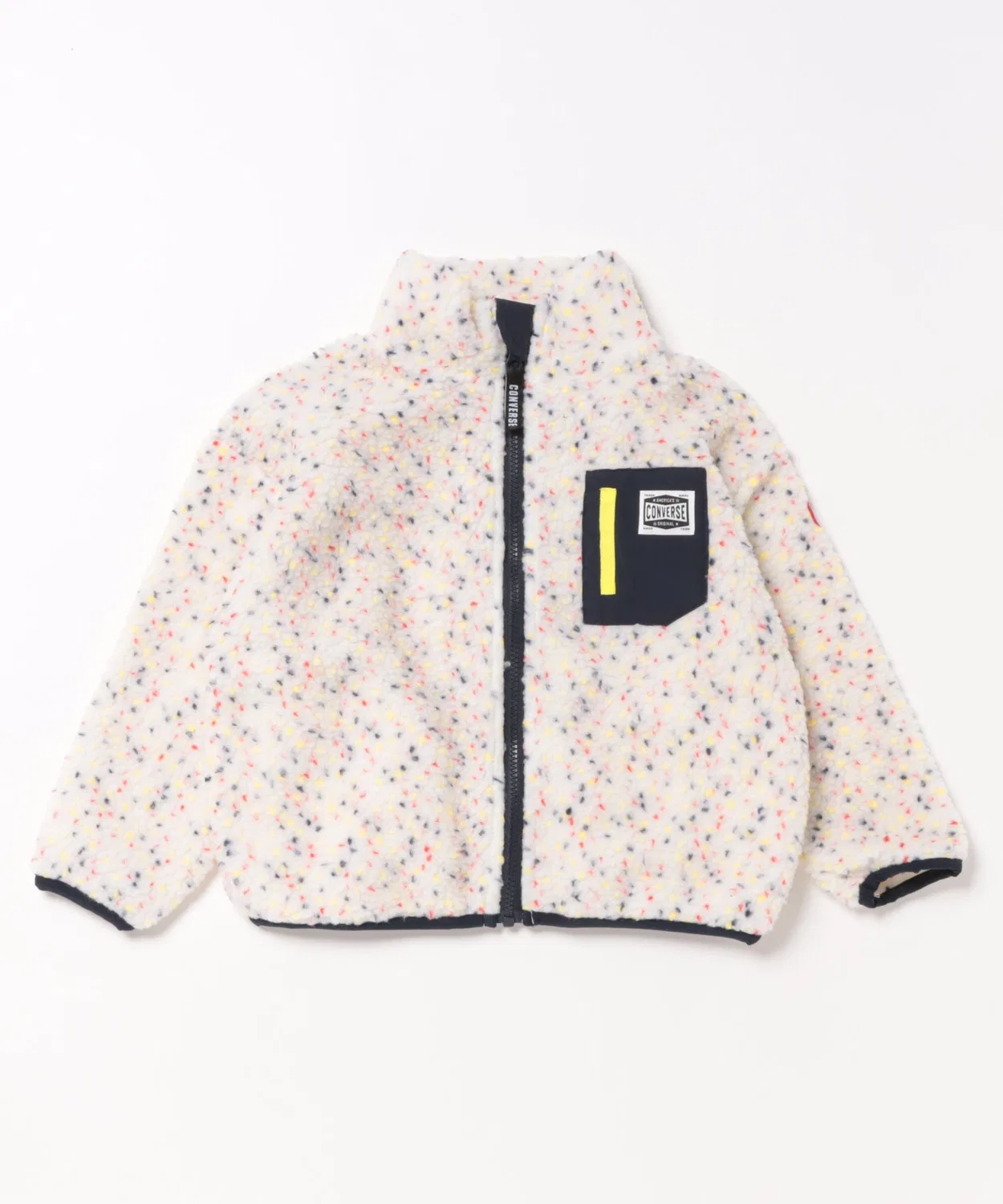Куртка Converse детская Color Nep Fleece, цвет тёмно-серый