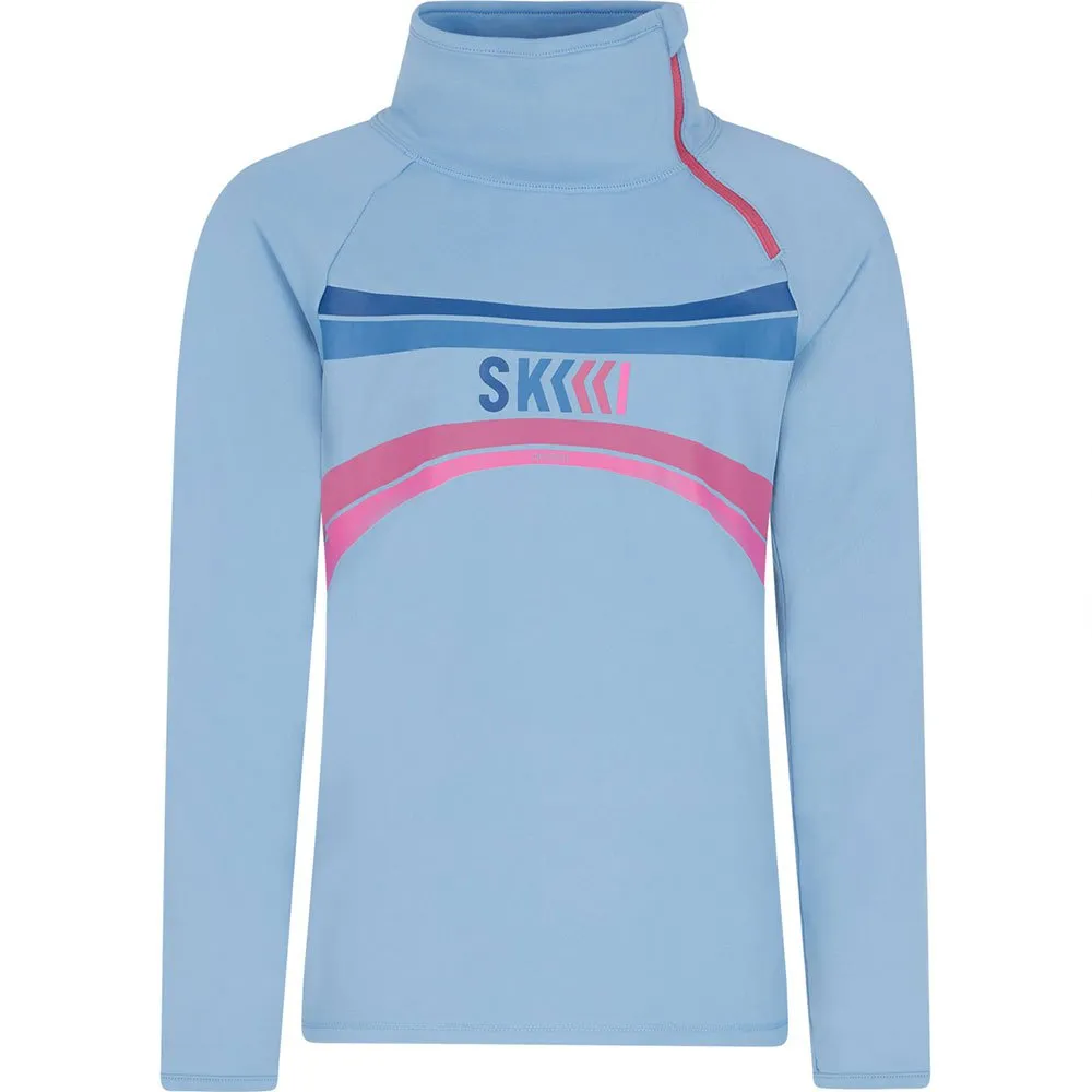 

Лонгслив Protest Tutti half zip, синий