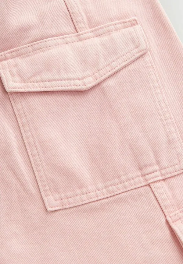 Брюки-Карго стандартного кроя с широкими штанинами. брюки-карго Next, Pink — фото 2
