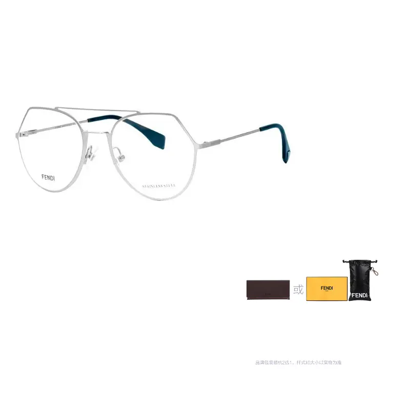 

FENDI Женские очки для зрения, Silver