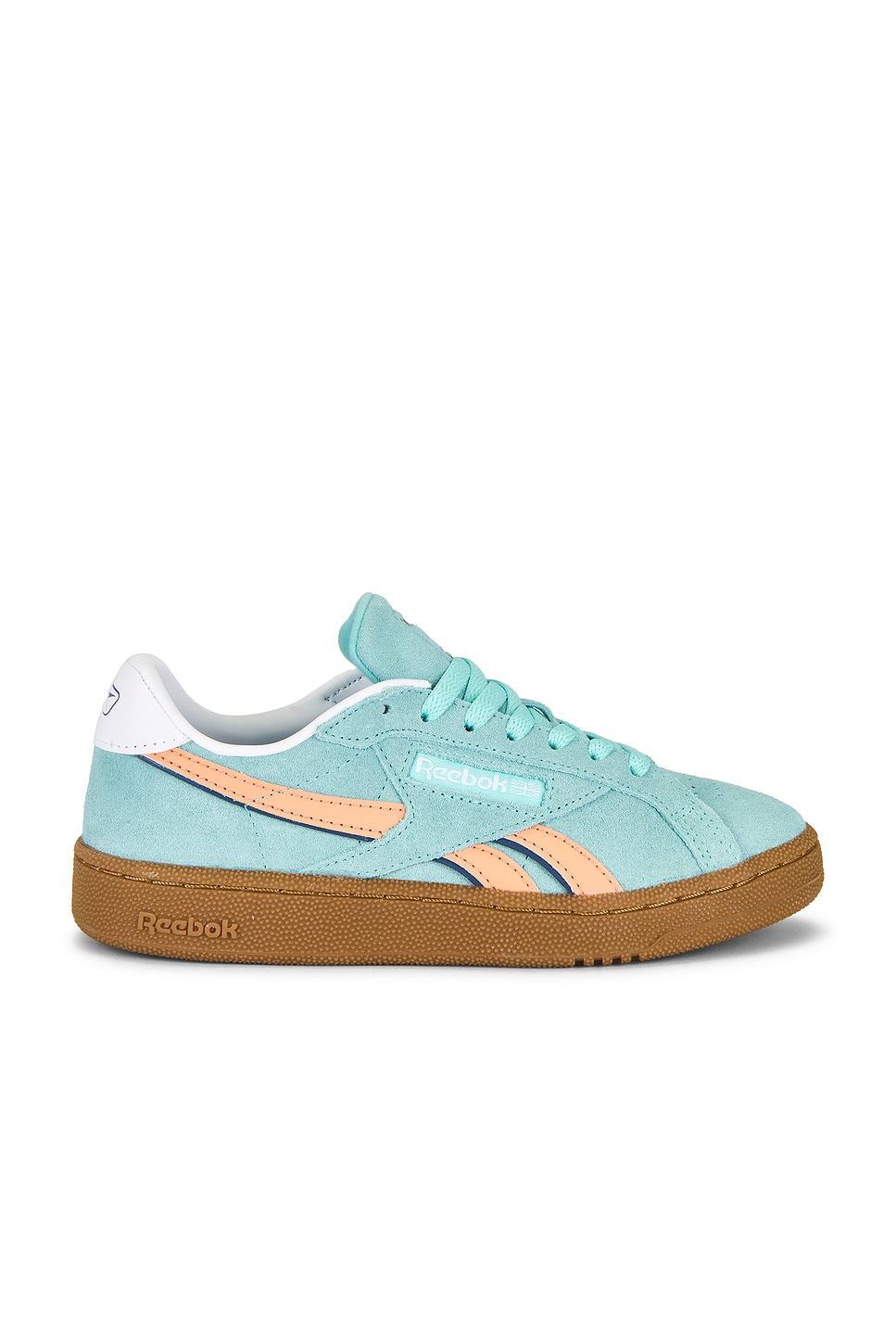 Кроссовки Club c grounds uk Reebok, aiaqua, sunkissed orange & gum