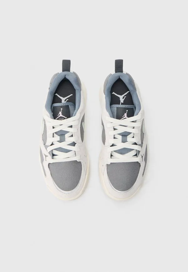 Унисекс кроссовки эпохи джордана Jordan, Cool Grey/Jade Aura/Ris Whisper/Anthracite/Sail/Iced Carmine — фото 4