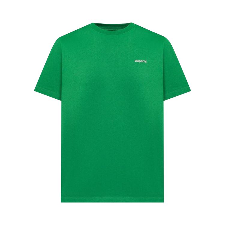 

Футболка Coperni Logo Boxy T-Shirt Green, зеленый