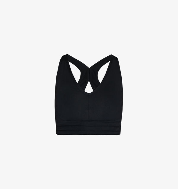 

Бюстгальтер для йоги Gaia из эластичной ткани Sweaty Betty, черный