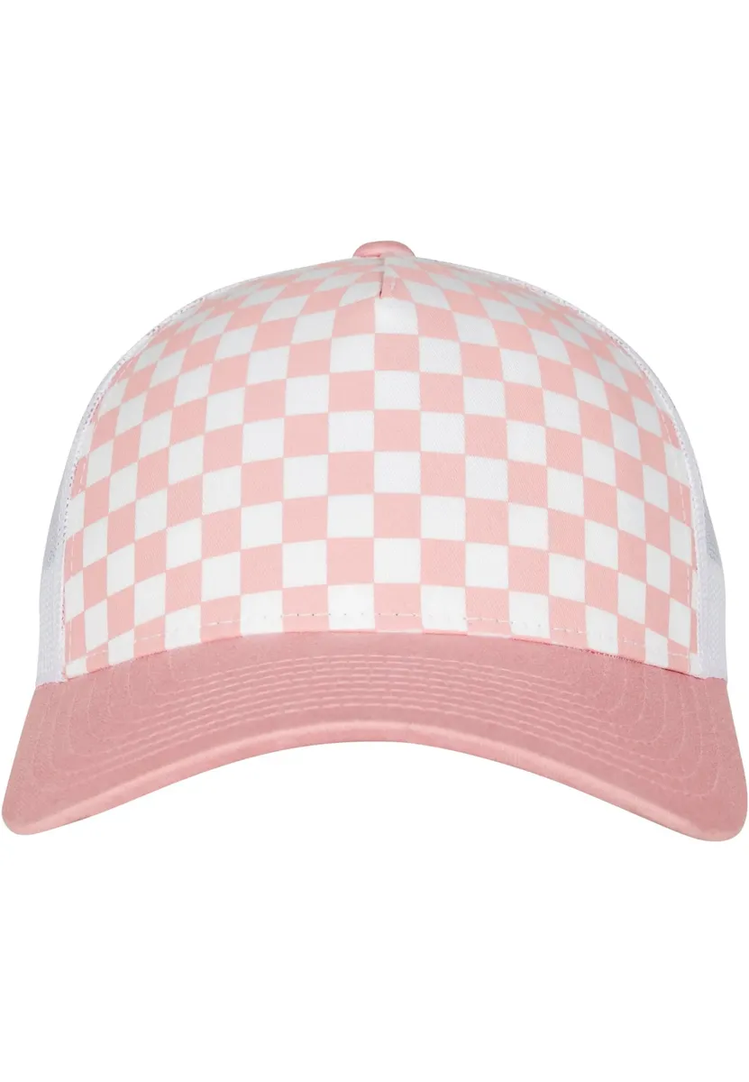 

Flexfit Flex Cap " Flexfit Unisex Checkerboard Retro Trucker", белый