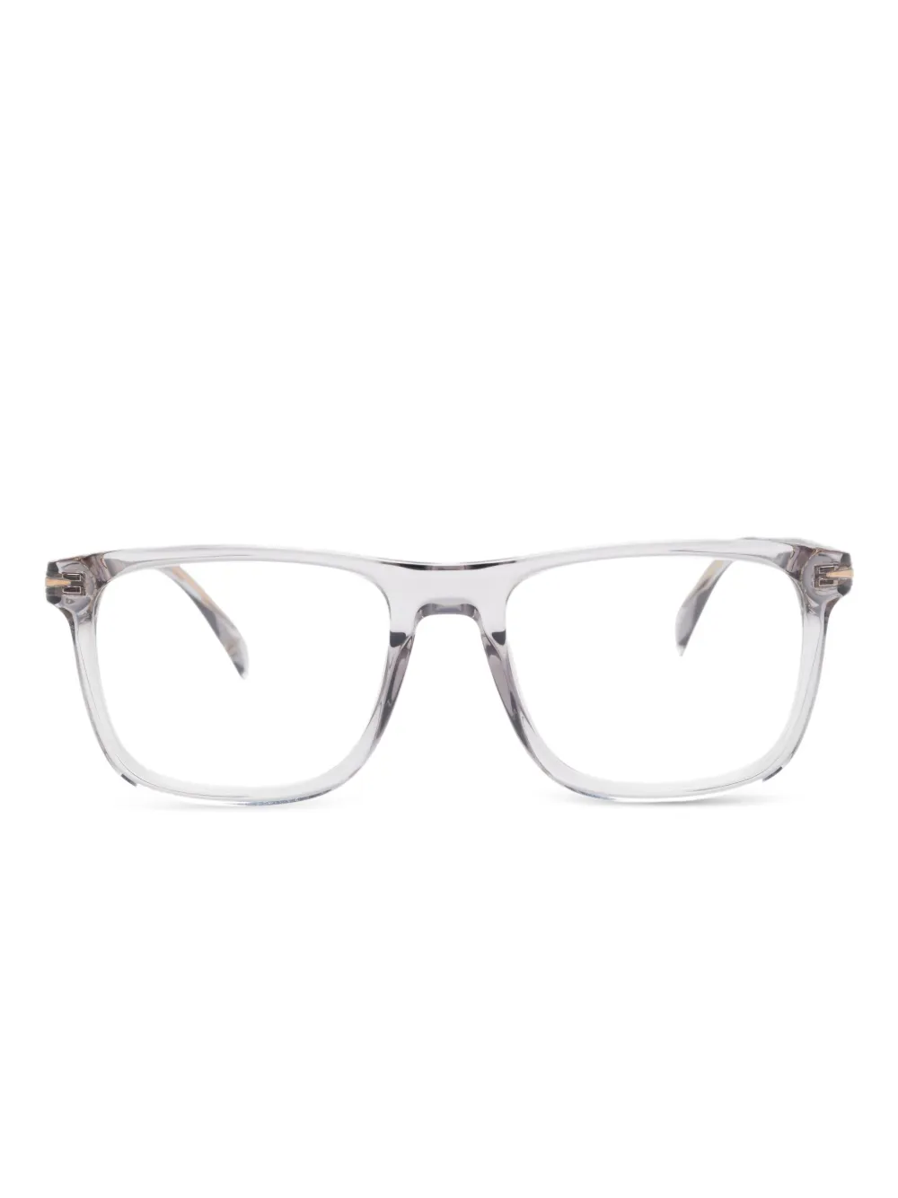 

Очки в квадратной оправе Eyewear by David Beckham, серый