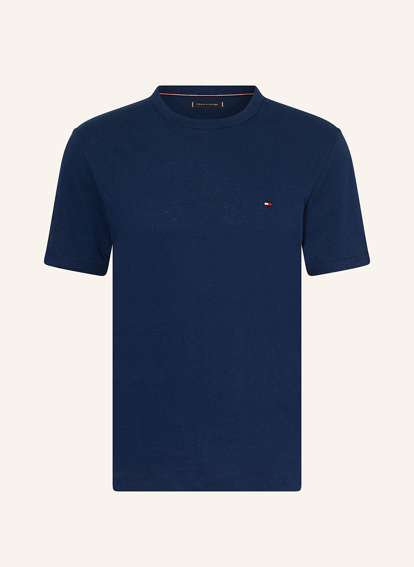 

Футболка с льном Tommy Hilfiger, синий