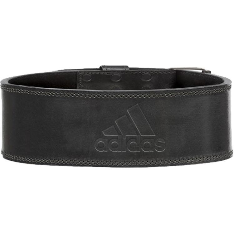 

Кожаный фитнес-браслет для поддержки спины unisex защитный Adidas, черный
