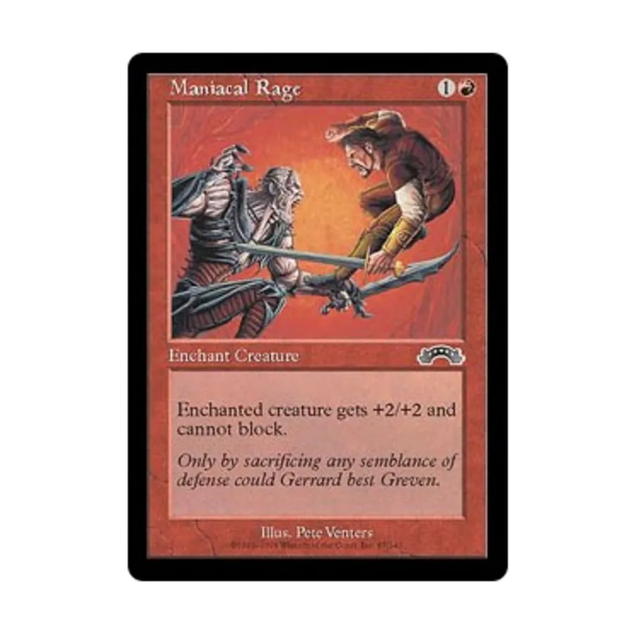 

CCG Маниакальная ярость (клавиша C), MTG - Exodus