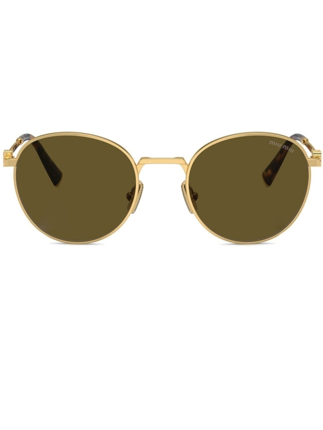 

Солнцезащитные очки с логотипом Miu Miu Eyewear
