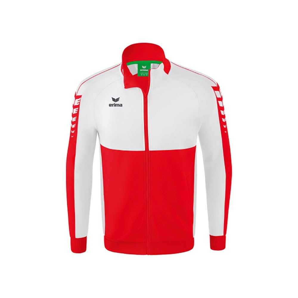 

Толстовка Erima Six Wings Worker Full Zip, красный