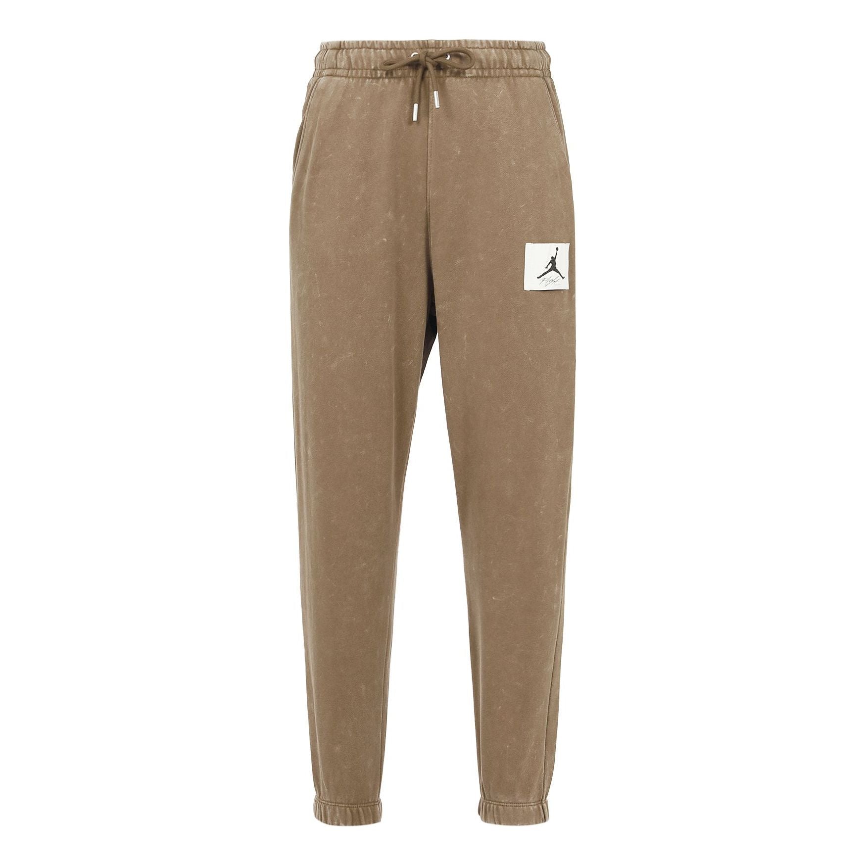 

Повседневные брюки Air Jordan Solid Color Drawstring Pants Men's Khaki DR3090-385, хаки