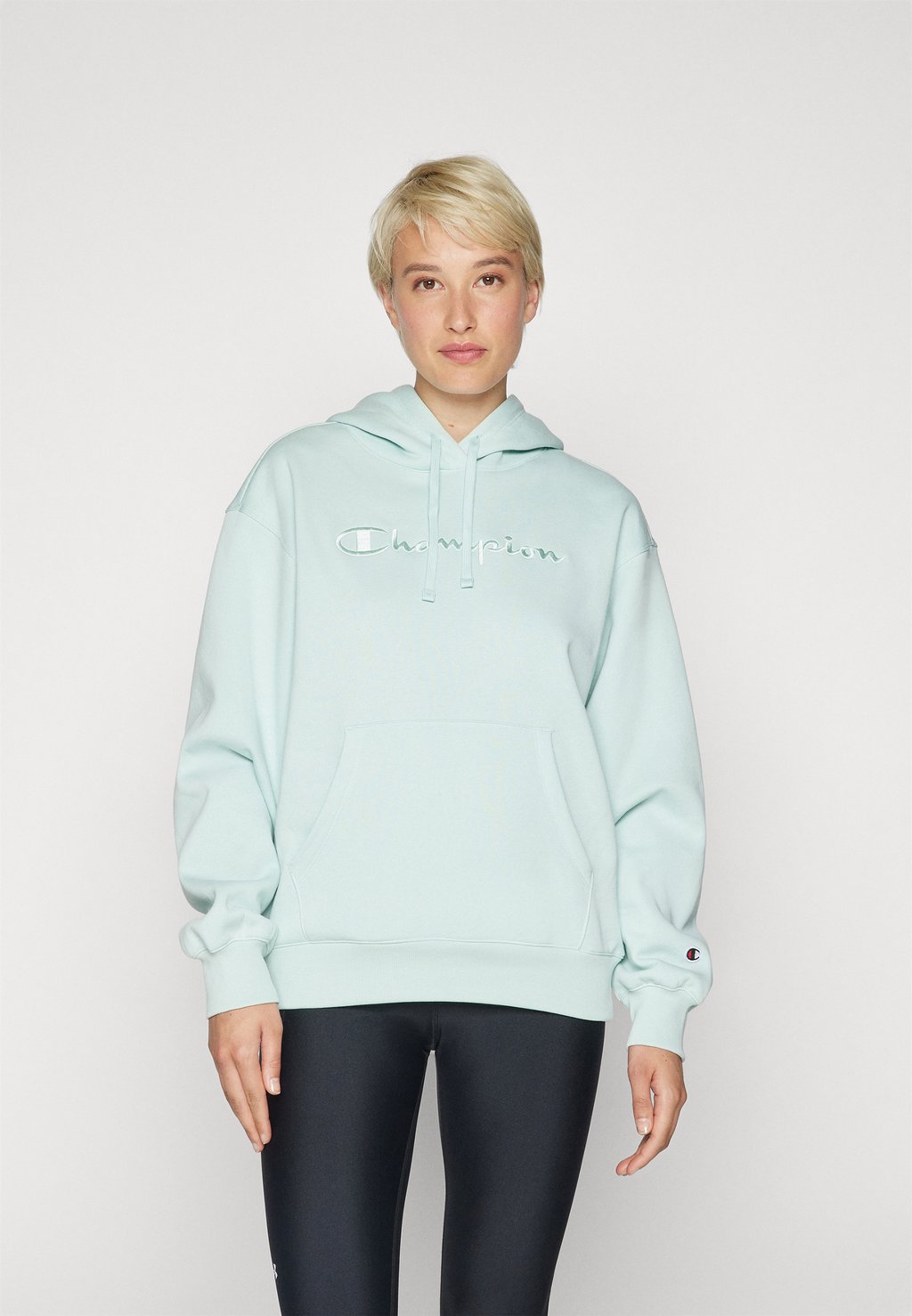 

Толстовка ICONS HOODIE TONAL LOGO LARGE Champion, мята