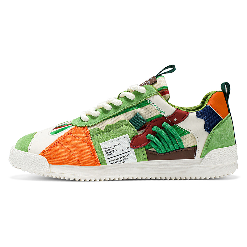 

Низкие повседневные кроссовки для мужчин Frank Mully, зеленый