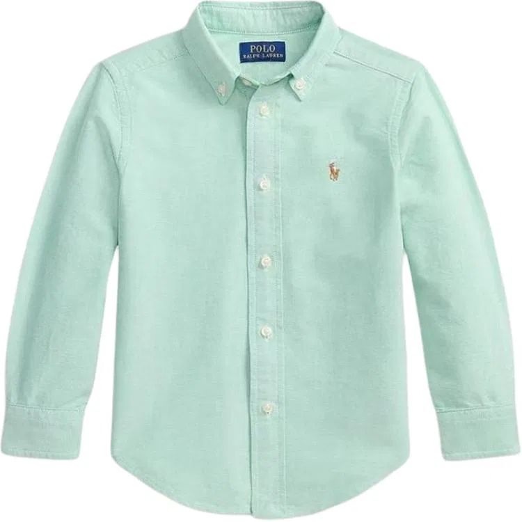 Casual Shirt Polo Ralph Lauren Kids' Celadon Green