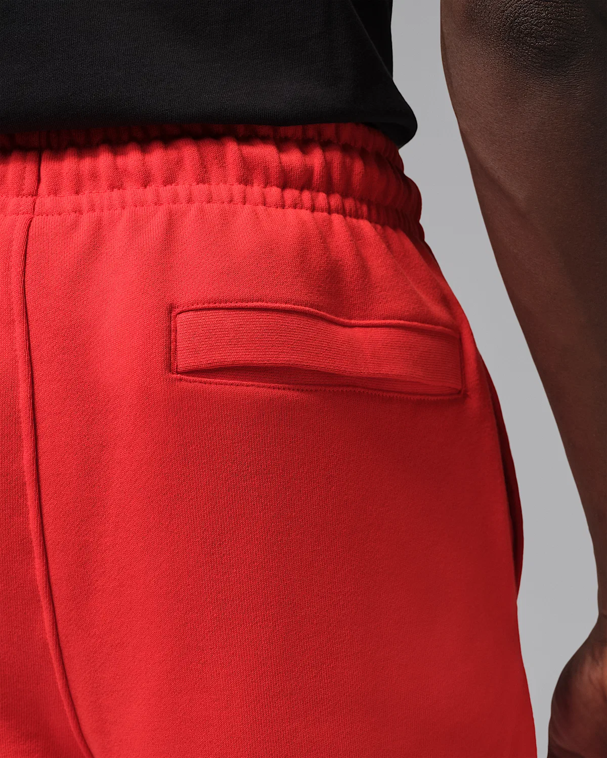 Мужские штаны Jordan Flight Fleece, Chile Red/Gym Red — фото 4