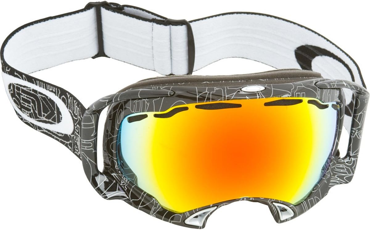 

Очки Oakley Splice для взрослых, Silver Factory Text W/Fire Irid, Бежевый, Очки Oakley Splice для взрослых, Silver Factory Text W/Fire Irid