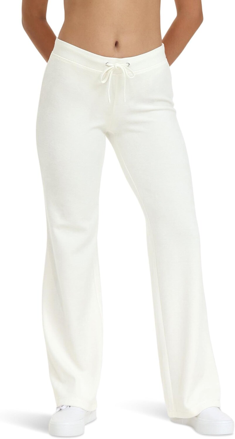 

Брюки Juicy Couture Heritage Wide Leg Track Pant Clean, цвет Angel