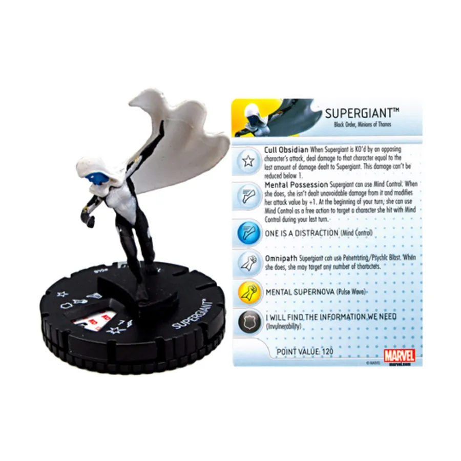 

Сверхгигант ( клавиша R), Marvel HeroClix - Guardians of the Galaxy - Singles