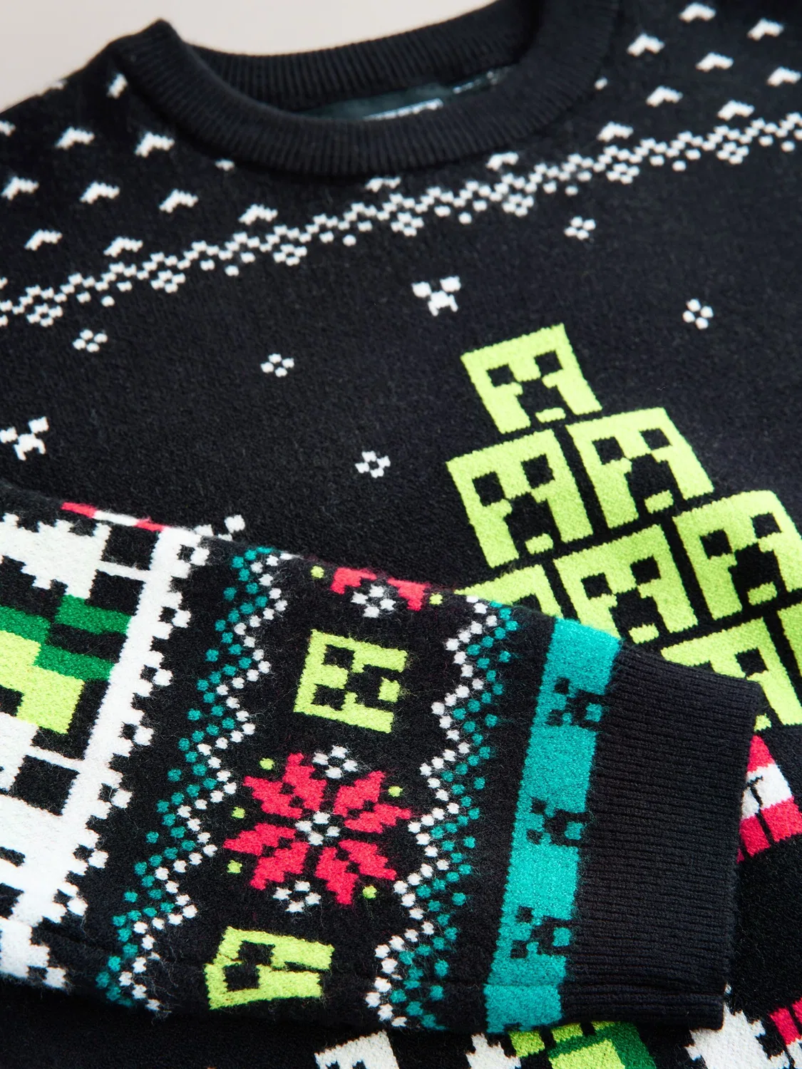 Свитер 'Christmas' Next, Black — фото 4