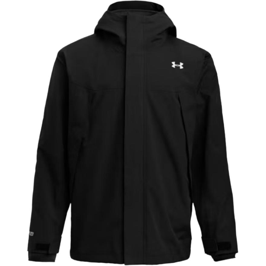 

Водонепроницаемая и теплая ветровка Under Armour черная, Черный, Водонепроницаемая и теплая ветровка Under Armour черная