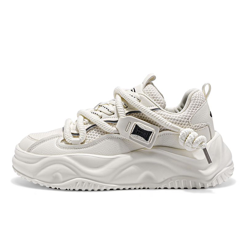 

Нескользящие износостойкие низкие повседневные туфли для мужчин DEERWAY, Coconut Ash