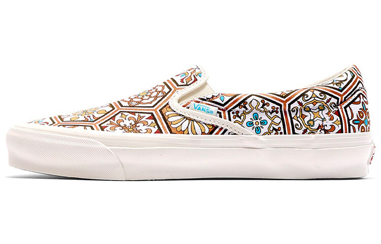 

Кроссовки Vans Slip-On Kith Moroccan Tile Orange