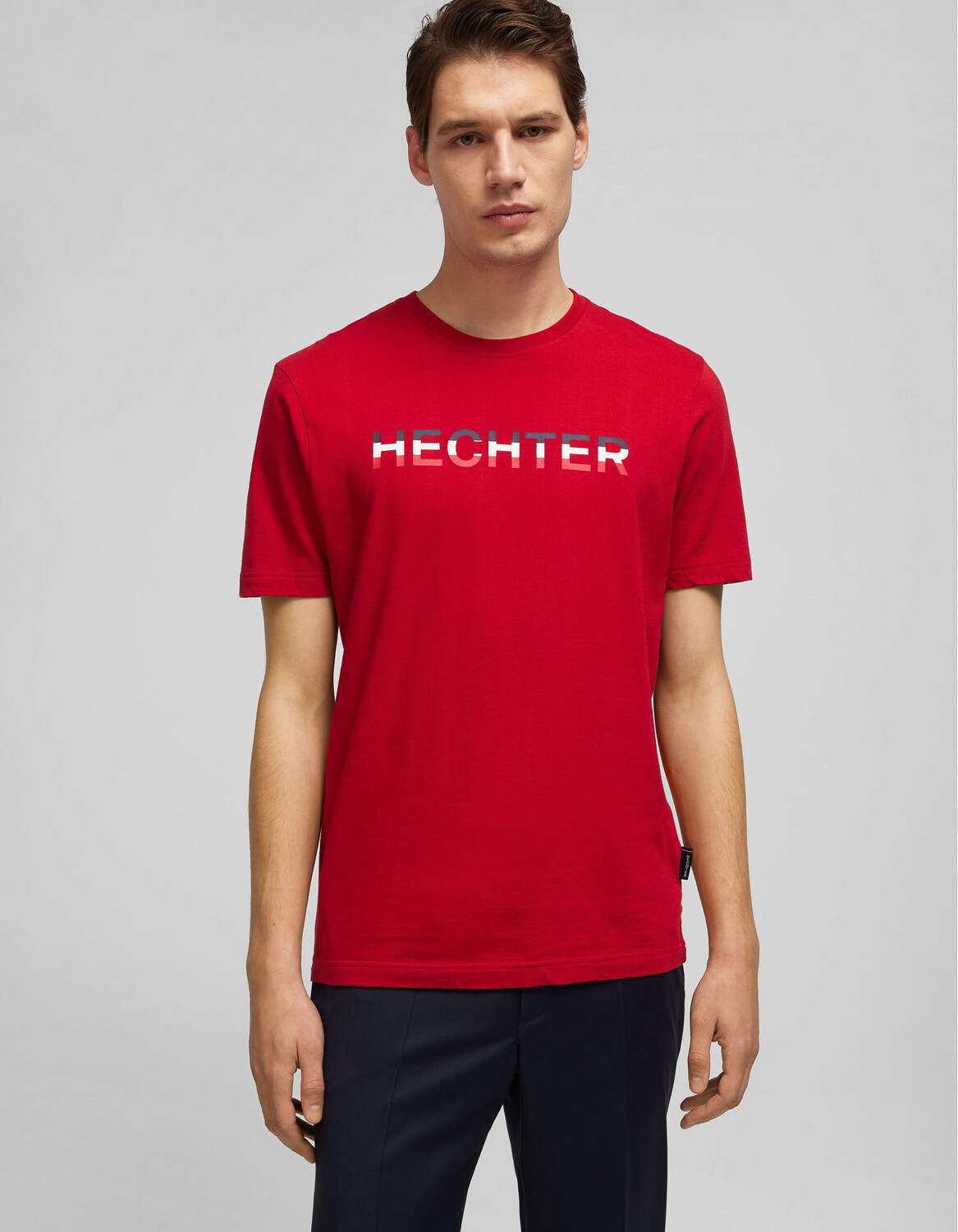 

Футболка HECHTER PARIS, цвет chili