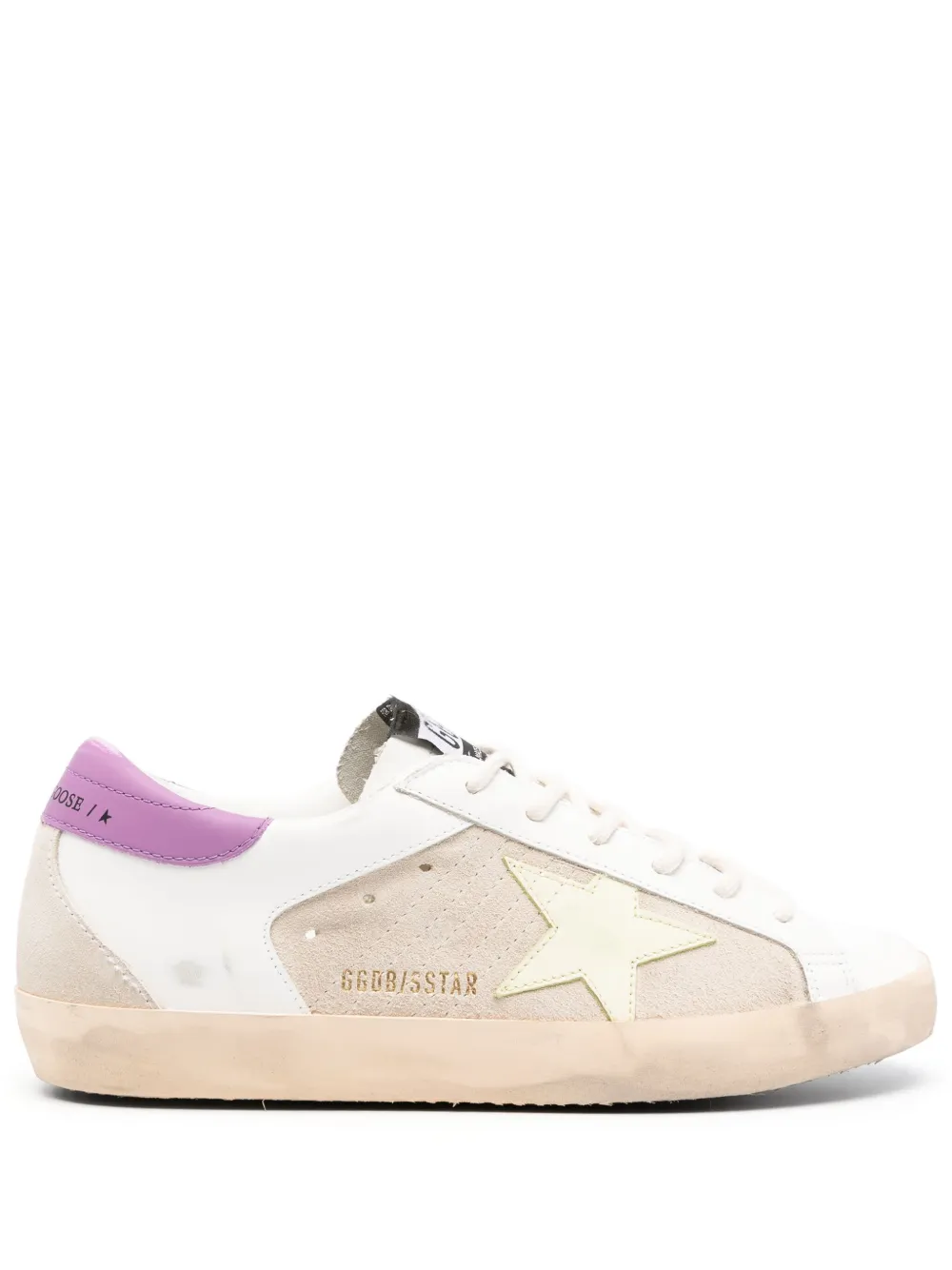 Кеды Super-Star GOLDEN GOOSE, нейтральный