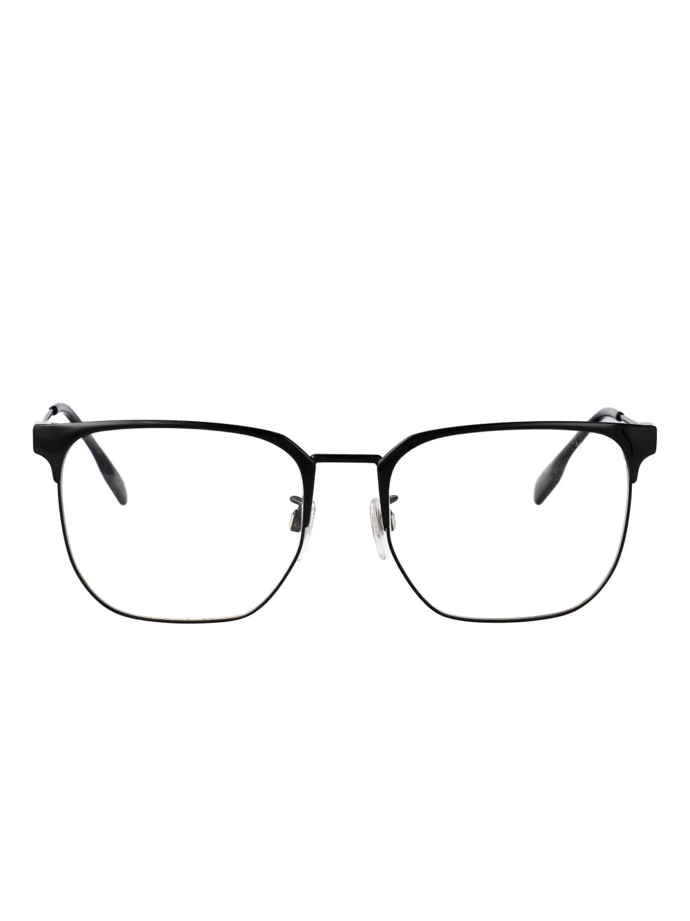 

Очки в прямоугольной оправе Burberry Eyewear, черный