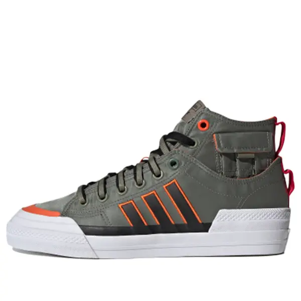 

Кроссовки оригинальные nizza hi dl Adidas, зеленый