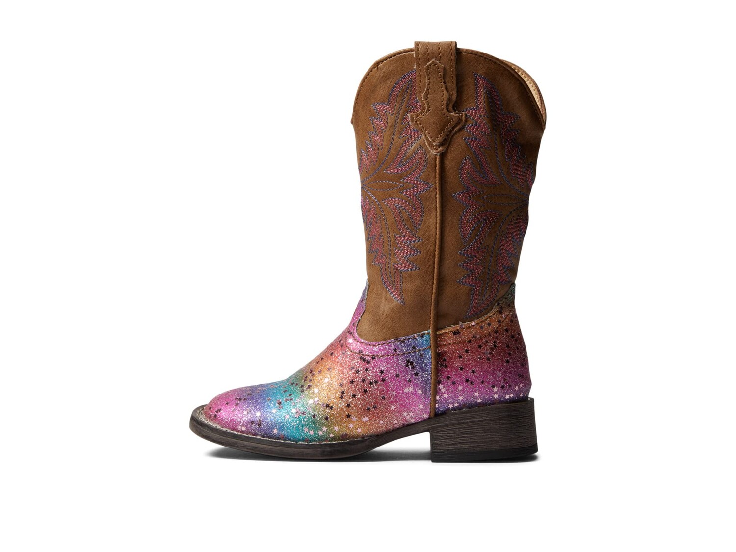 

Ботинки Roper Kids Glitter Rainbow (Toddler/Little Kid)