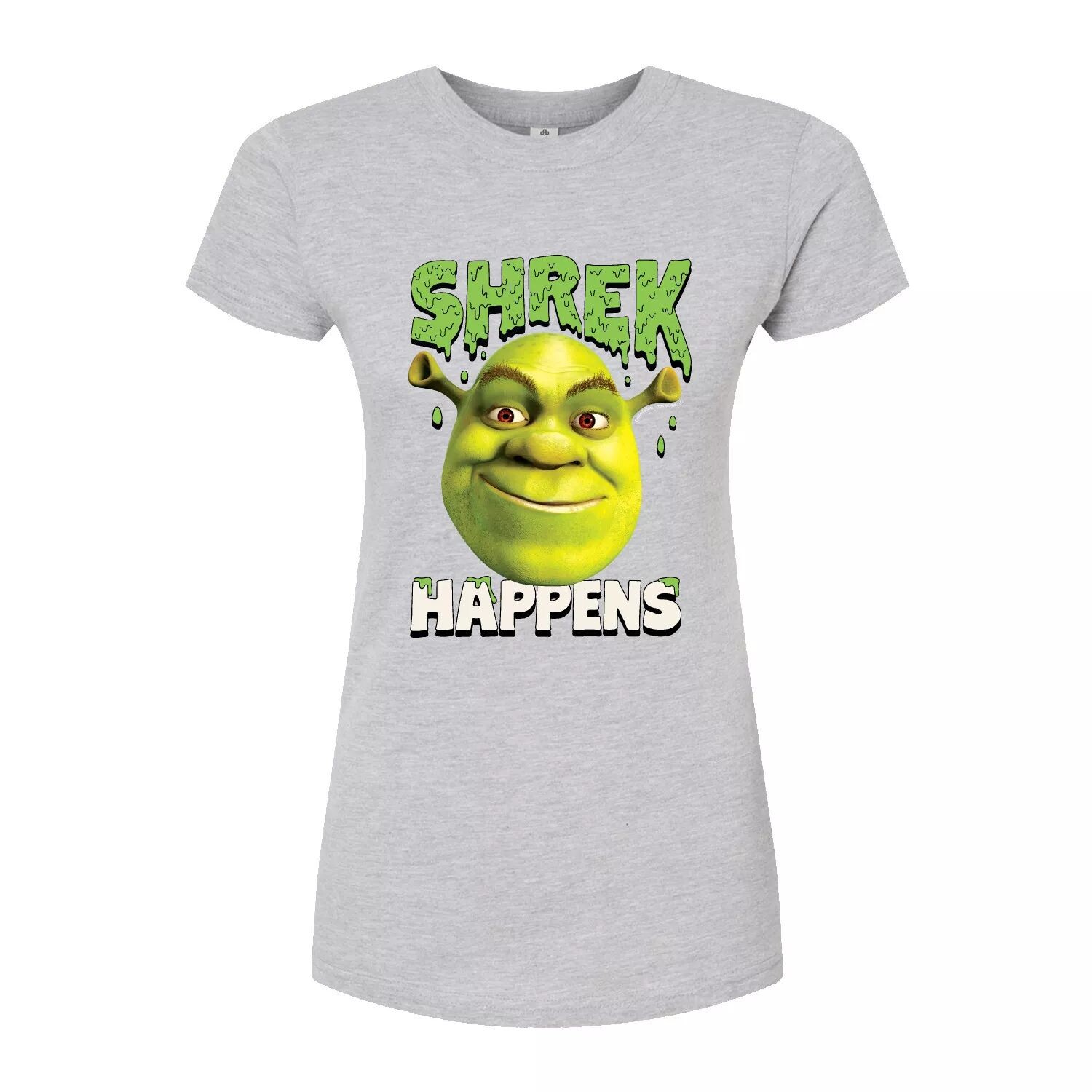 

Облегающая футболка Shrek Happens для юниоров Licensed Character, серый