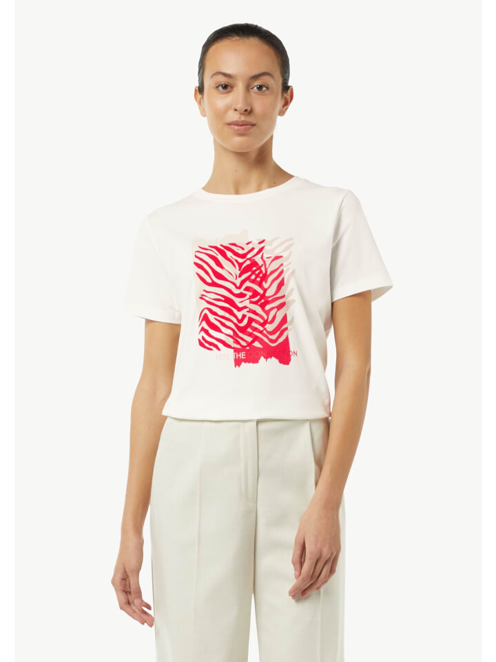 

Футболка comma T-Shirt kurzarm, белый