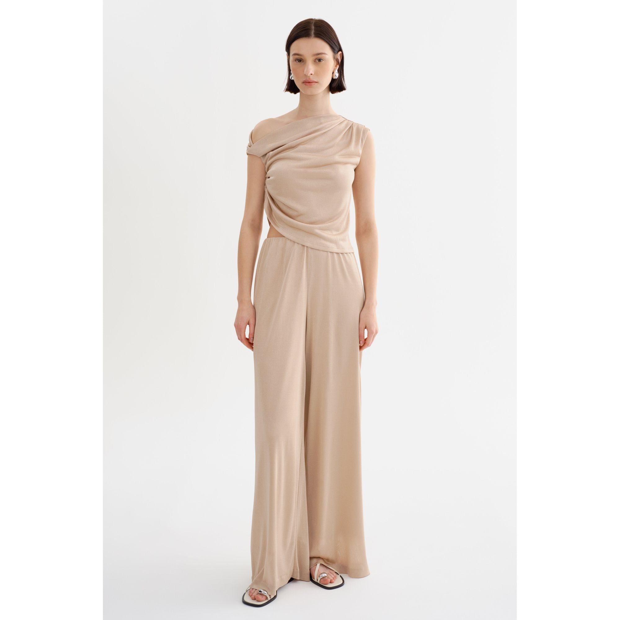 

Неела | Прямые брюки Lamarque, золотой