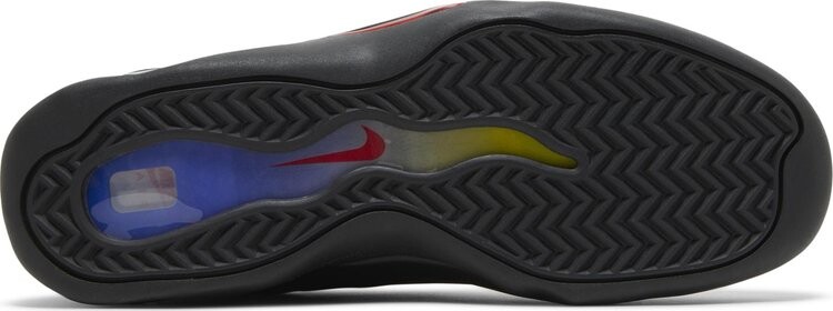 Кроссовки Supreme x Air Bakin 'Black Gradient', черный — фото 4