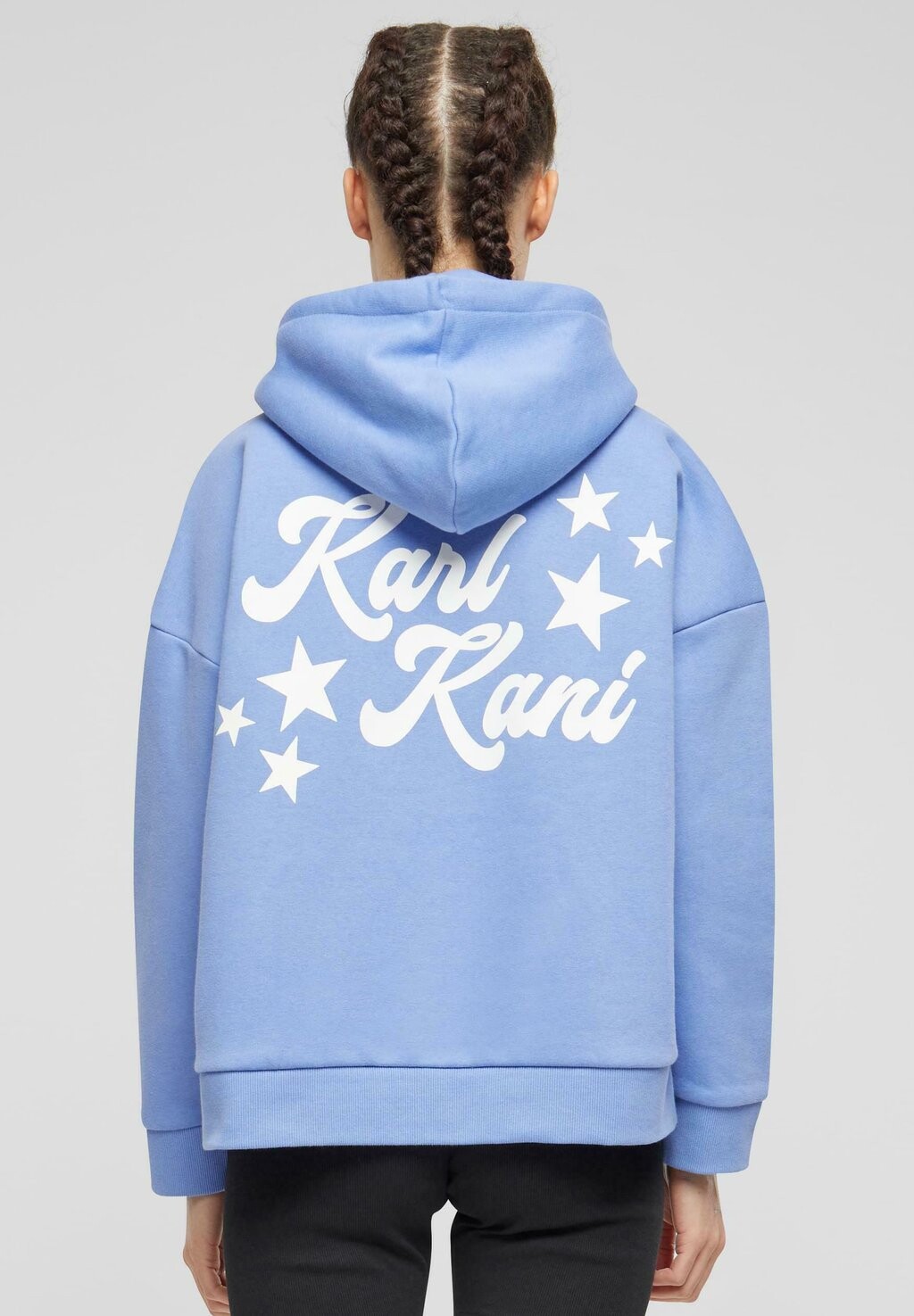 

Толстовка Small Signature Star Karl Kani, фиолетовый